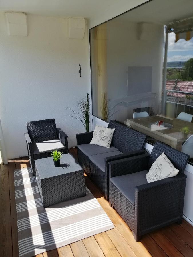 Sonnige Ferienwohnung Mit Seeblick Uhldingen-Mühlhofen Exteriör bild